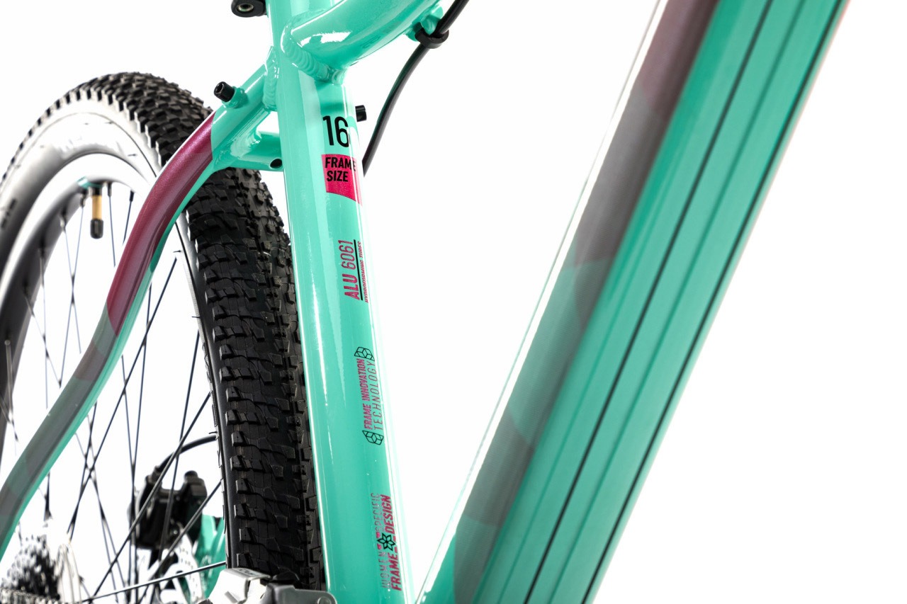 Велосипед Aspect Aura 27,5 2021 мятно-розовый