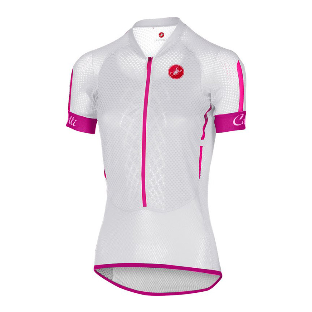

Веломайка Castelli 2017 Climbers W Jersey White/raspberry