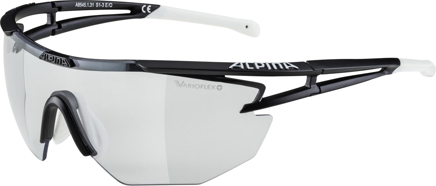 Очки солнцезащитные Alpina 2020 Eye-5 Shield VL+ Black Matt White/Black