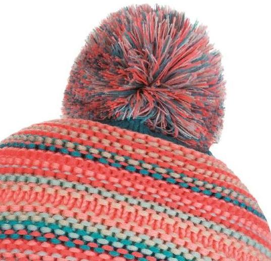Шапка Buff JR KNITTED & POLAR HAT AMITY CORAL PINK JR