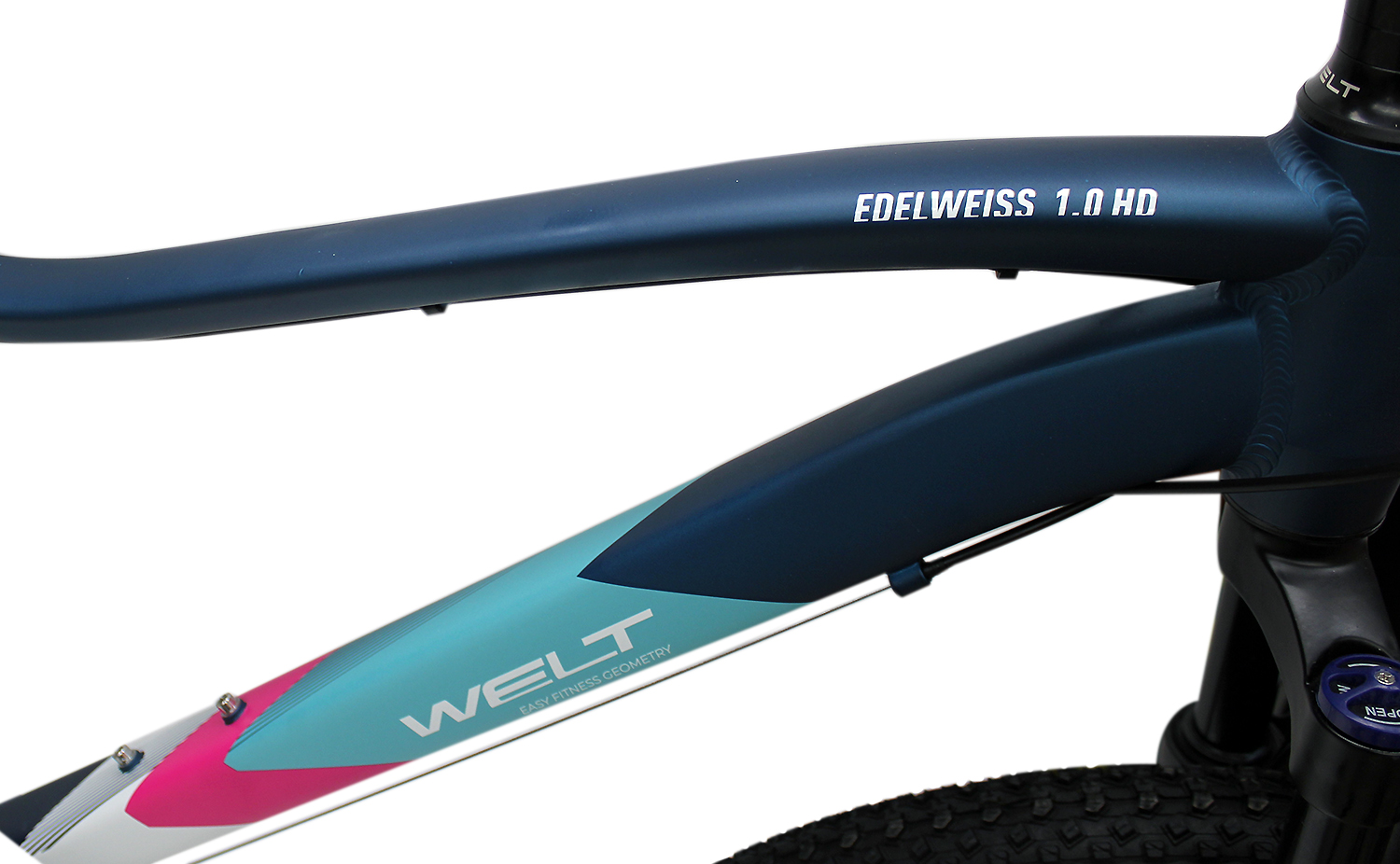 Велосипед Welt Edelweiss 1.0 HD 26 2021 Matt dark ocean blue