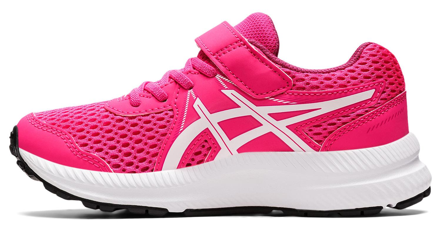 Кроссовки детские Asics Contend 7 Ps 700 Pink Glo/White