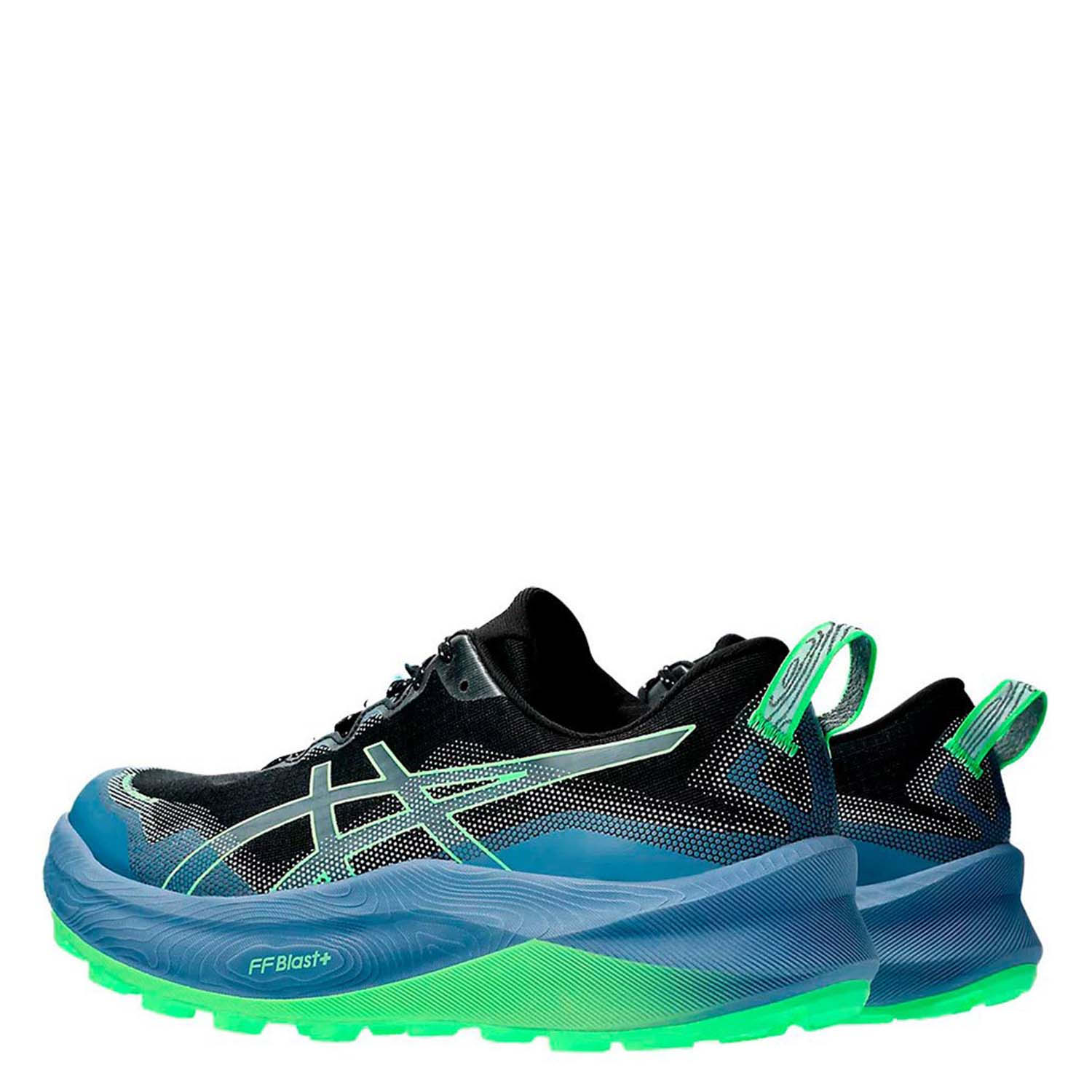 Кроссовки Asics Trabuco Max 3 Black/Illuminate Green