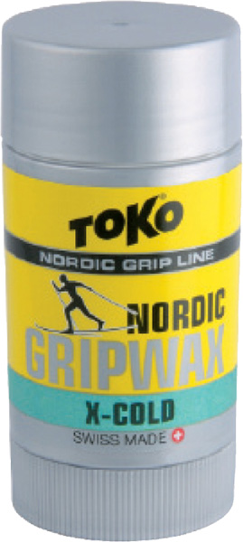 Мазь Toko Nordic Gripwax X-Cold (-12/-30С, 25 Гр.)