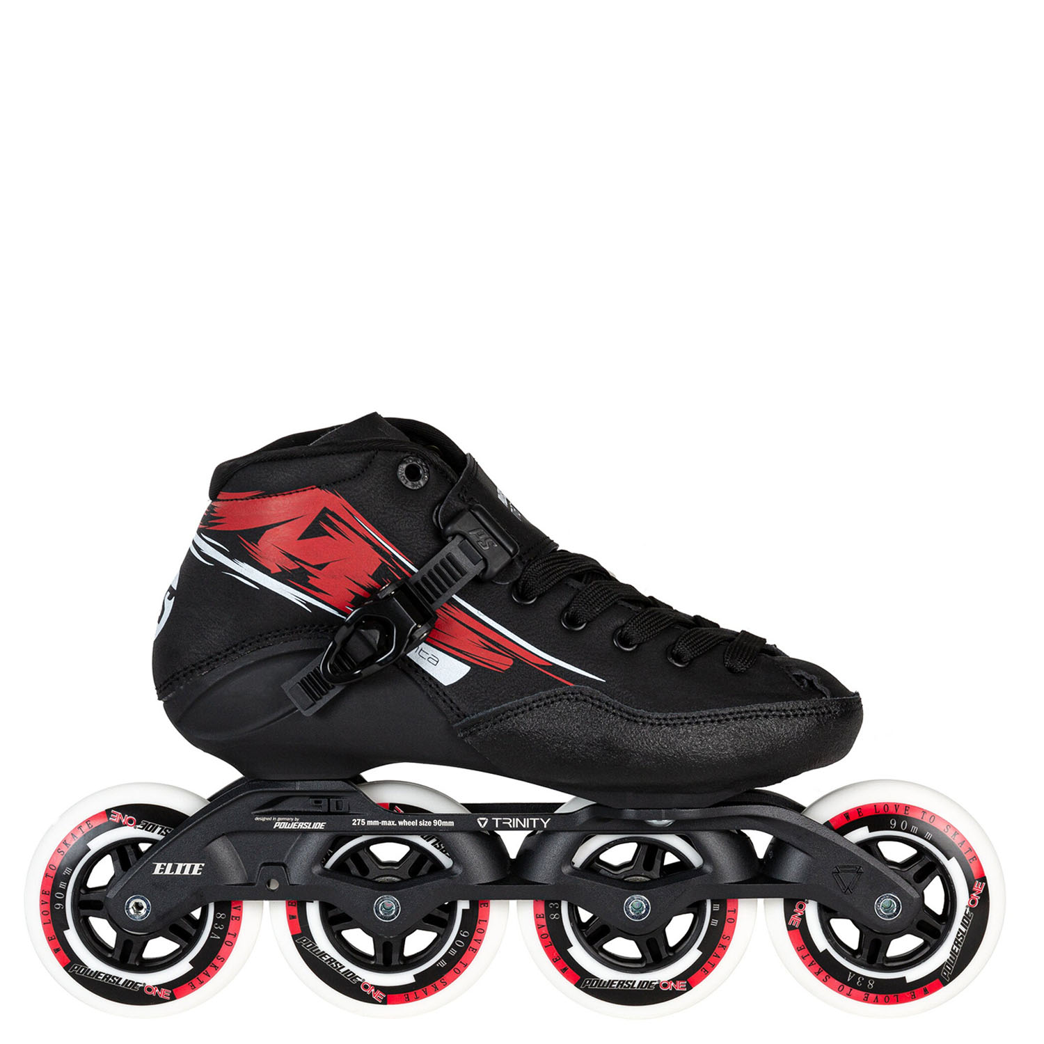 Роликовые коньки Powerslide Manta Black/Red