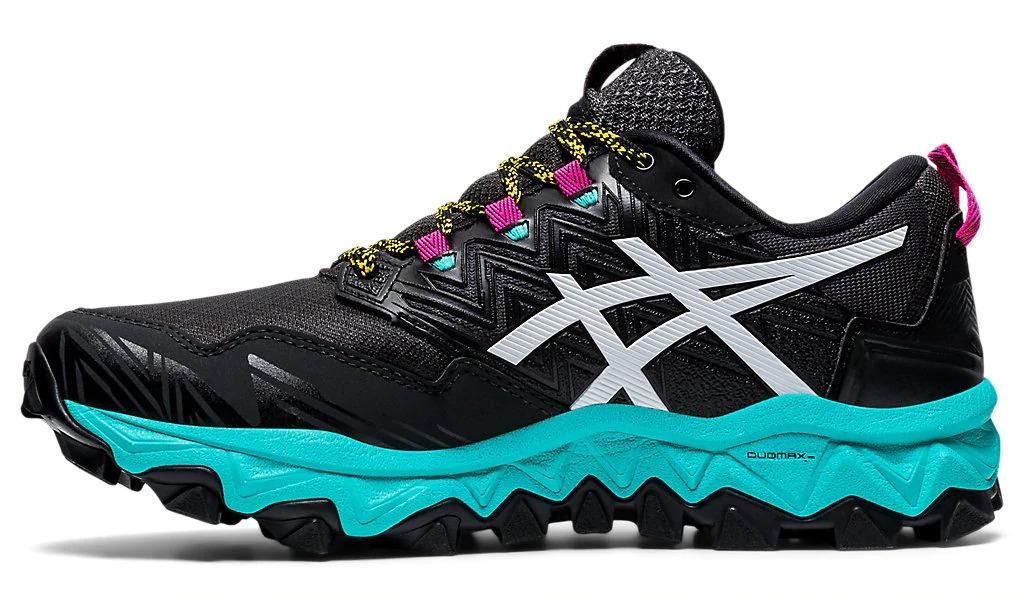 Беговые кроссовки для XC Asics Gel-FujiTrabuco 8 G-Tx Black/White