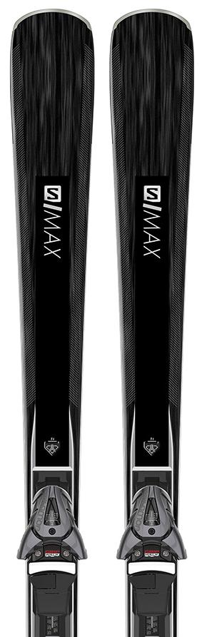 Горные лыжи с креплениями SALOMON S/Max W 8 + Z10 Black/White