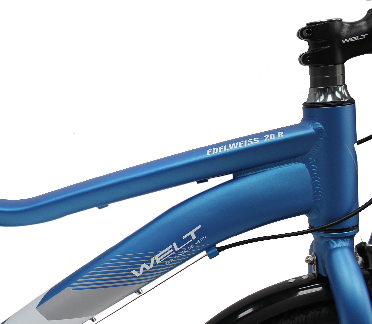 Велосипед Welt Edelweiss 20 R 2021 Tiffany blue