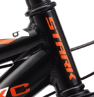 Велосипед Stark Indy 26.2 V 2017 Черно-Оранжевый