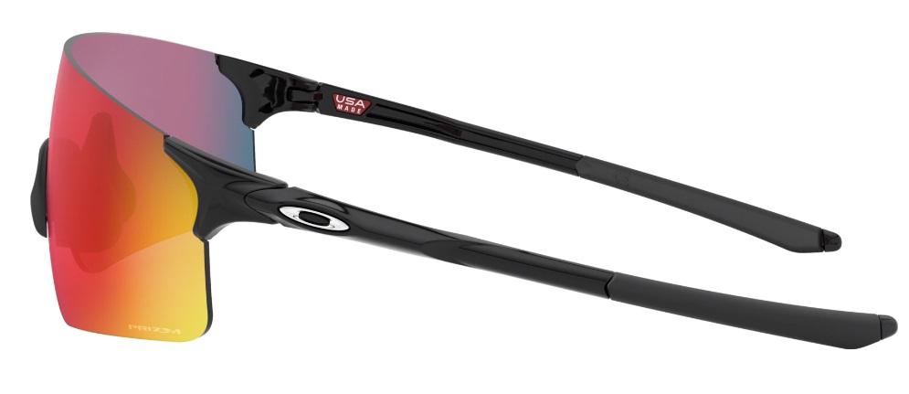 Очки солнцезащитные Oakley Evzero Blades Polished Black-Prizm Road