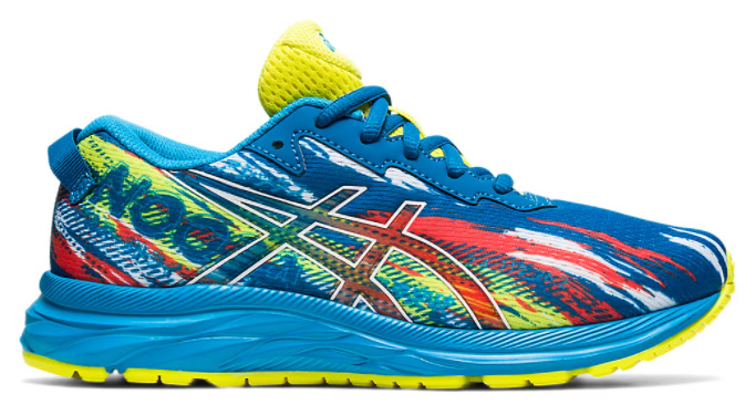 Кроссовки детские Asics Gel-Noosa Tri 13 Gs Reborn Blue/Sour Yuzu