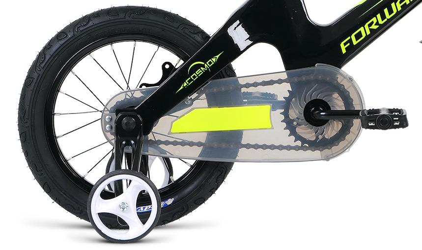 Велосипед Forward Cosmo 12 2021 черный-зеленый