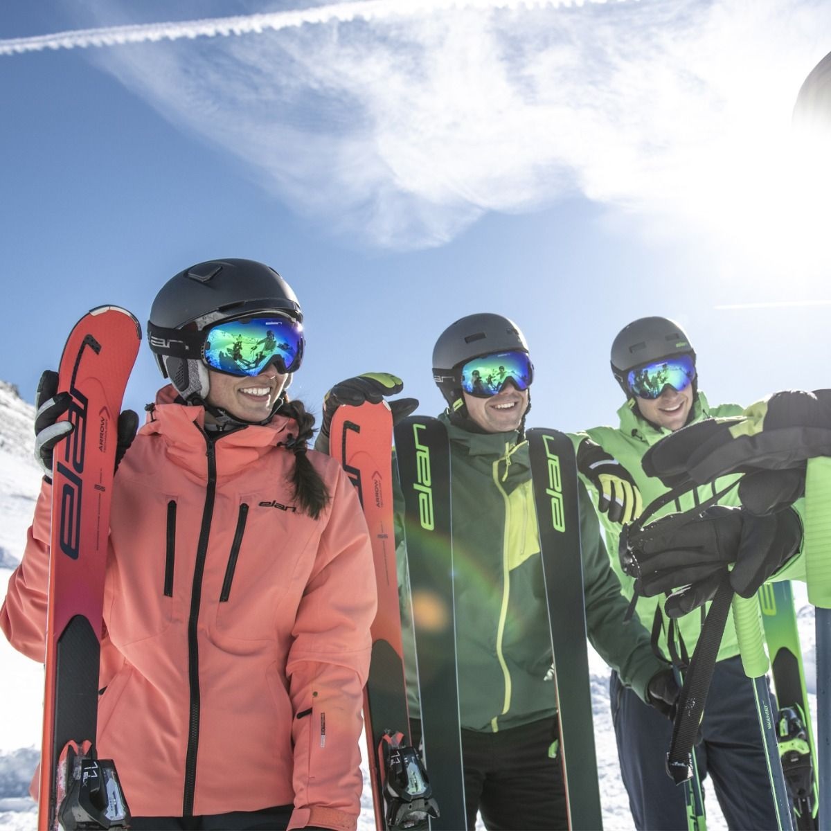 Горные лыжи с креплениями ELAN 2019-20 Speed Magic PowerShift + ELW 10.0 GW