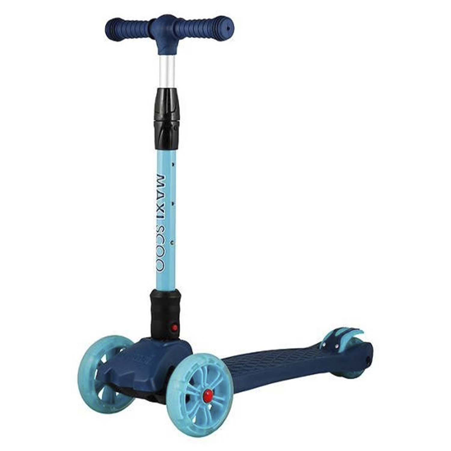 Самокат MAXISCOO Junior Deluxe Синий – купить по цене 3750 руб, магазин ...