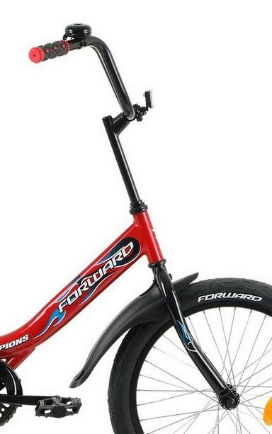 Велосипед Forward Scorpions 20 1.0 2021 красный