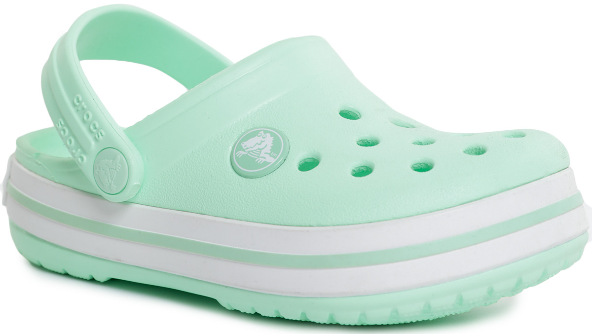 Сандалии детские Crocs Crocband Clog K Neo Mint