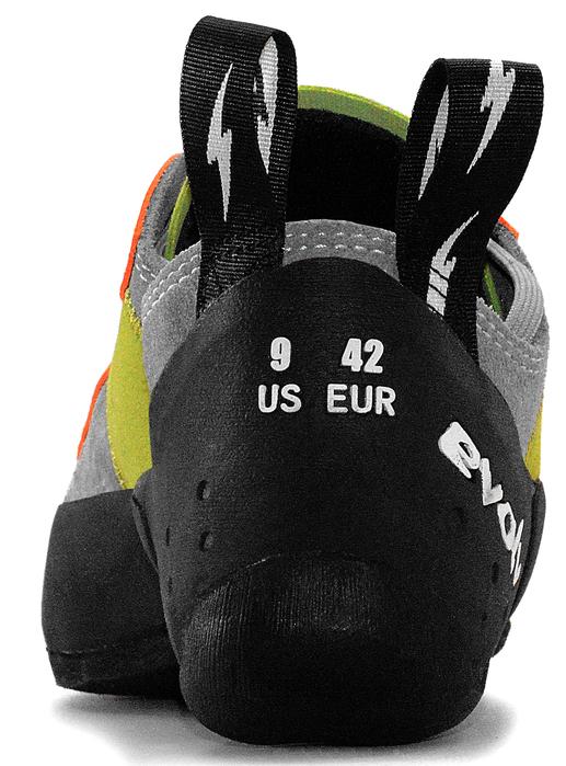 Скальные туфли Evolv 2020 Docon Grey/Orange/Lime