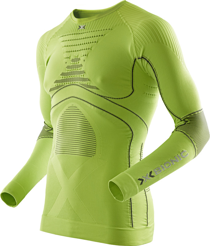 Футболка X-Bionic 2016-17 Man Acc_Evo Uw Shirt Lg Sl E224 / Зеленый