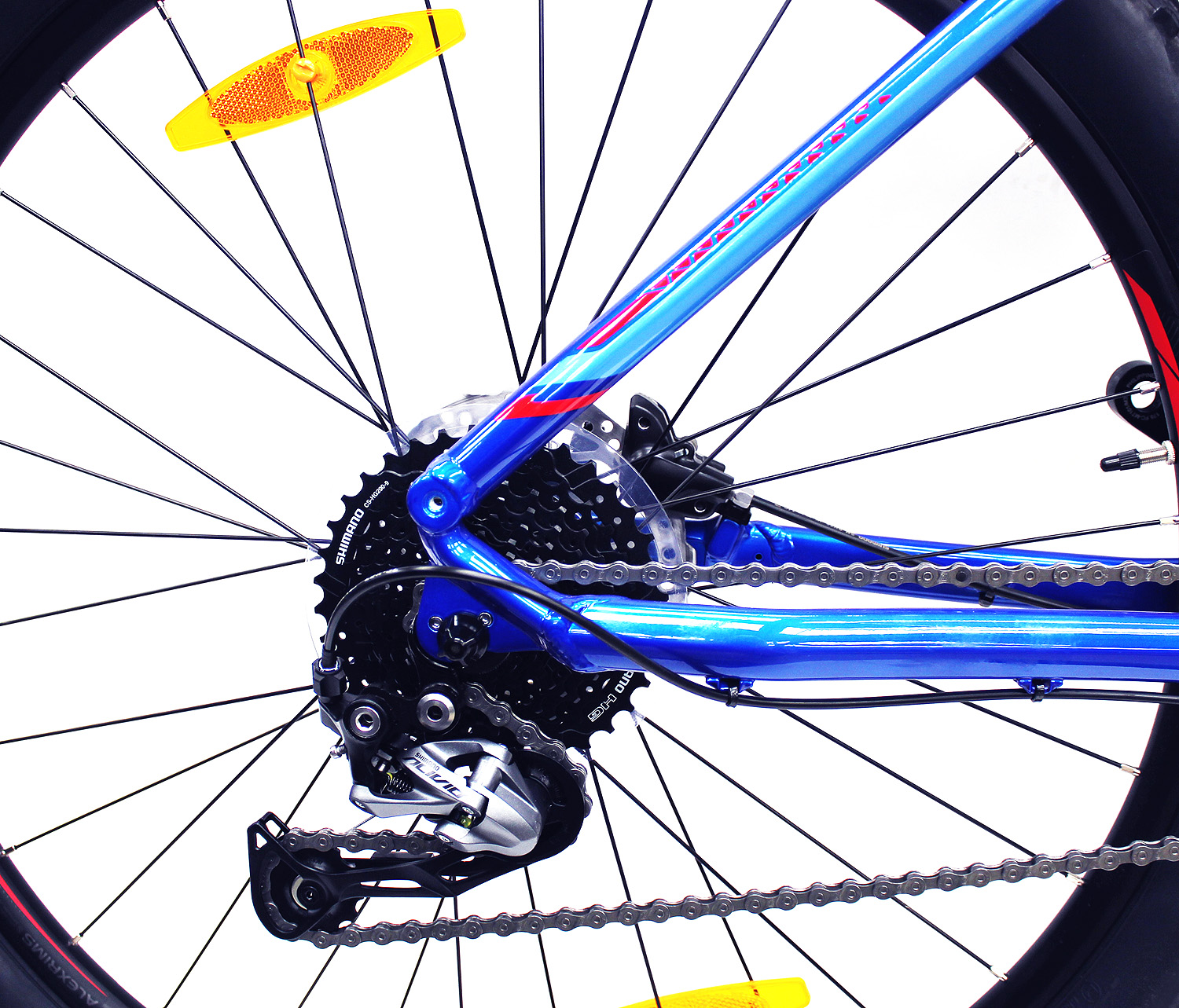 Велосипед MERIDA Big.Seven 100 2020 Glossy Blue/Red