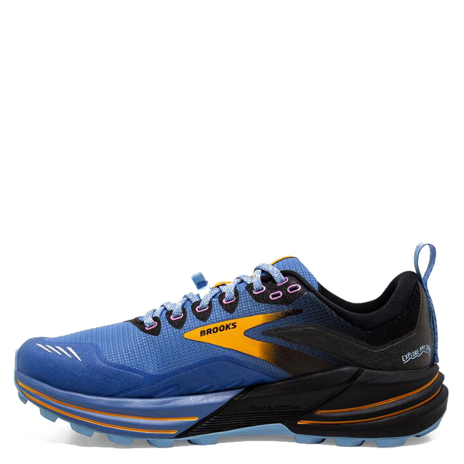 Кроссовки BROOKS Cascadia 16 Blue/Black/Yellow