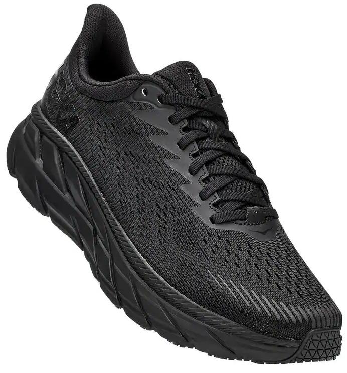 black hoka clifton 7