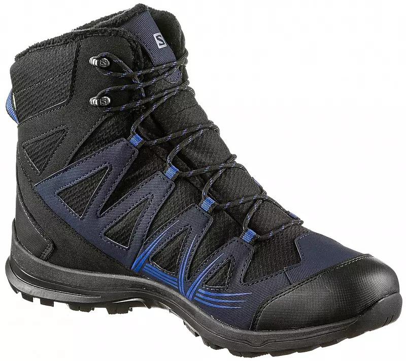 Ботинки городские (высокие) SALOMON 2019-20 Woodsen 2 TS CSWP Black/Navy Blaz