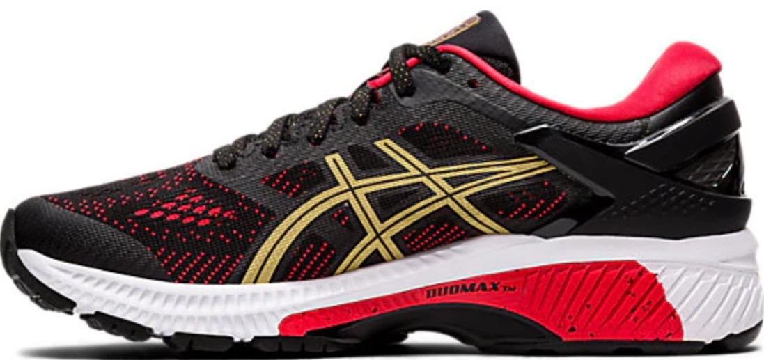 Кроссовки Asics Gel-kayano 26 - lucky Black/Pure gold