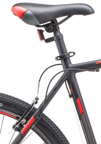 Велосипед Stels Navigator 700 V 27.5 F010 2020 Черный/Красный