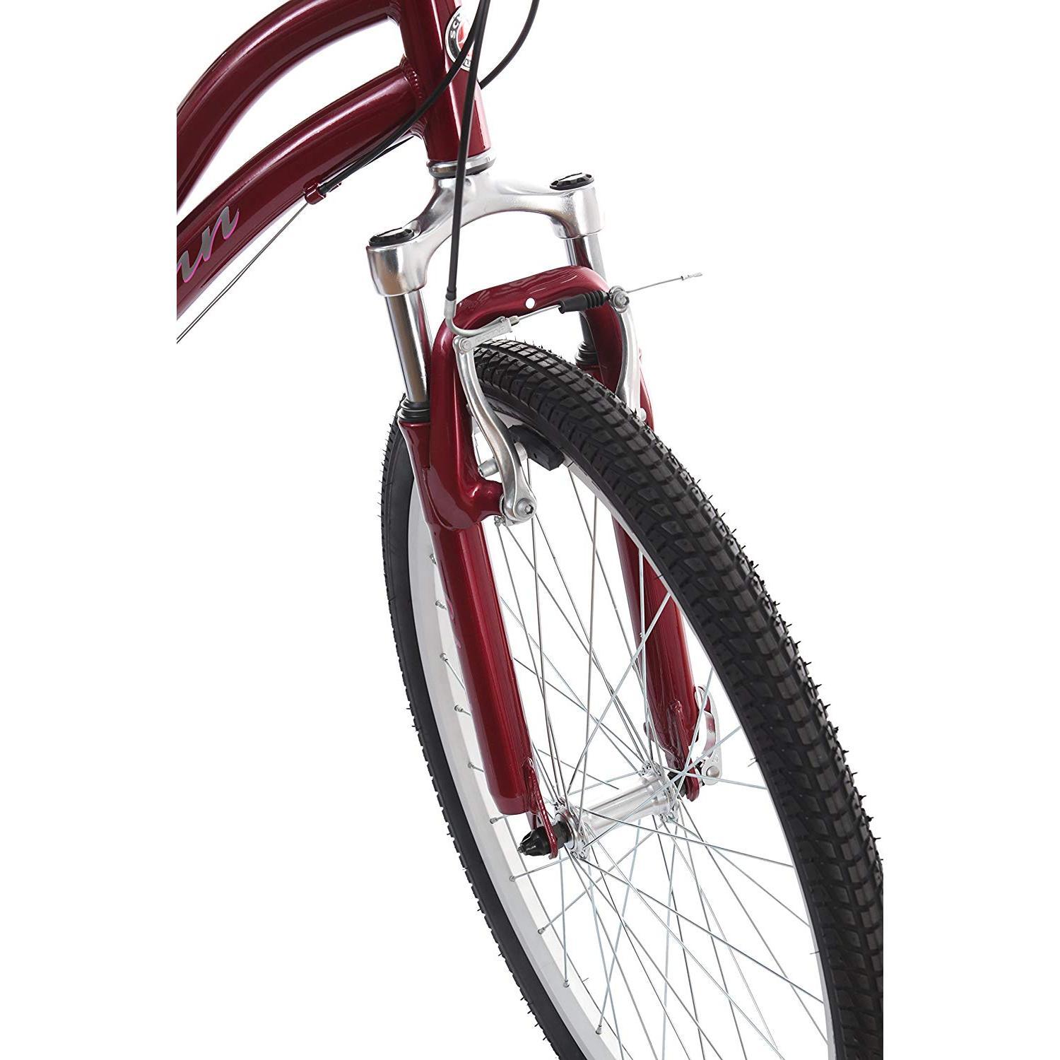 Велосипед Schwinn Suburban Deluxe Women 2019 Red