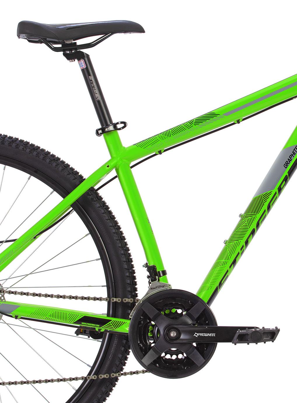 Велосипед Stinger Graphite STD 27 2020 зеленый
