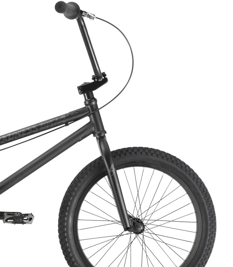 Велосипед Stark Madness Bmx 4 2022 серебристый/черный