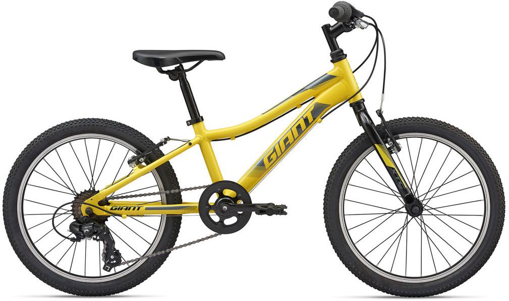 Велосипед Giant XTC Jr 20 Lite 2020 лимонный желтый