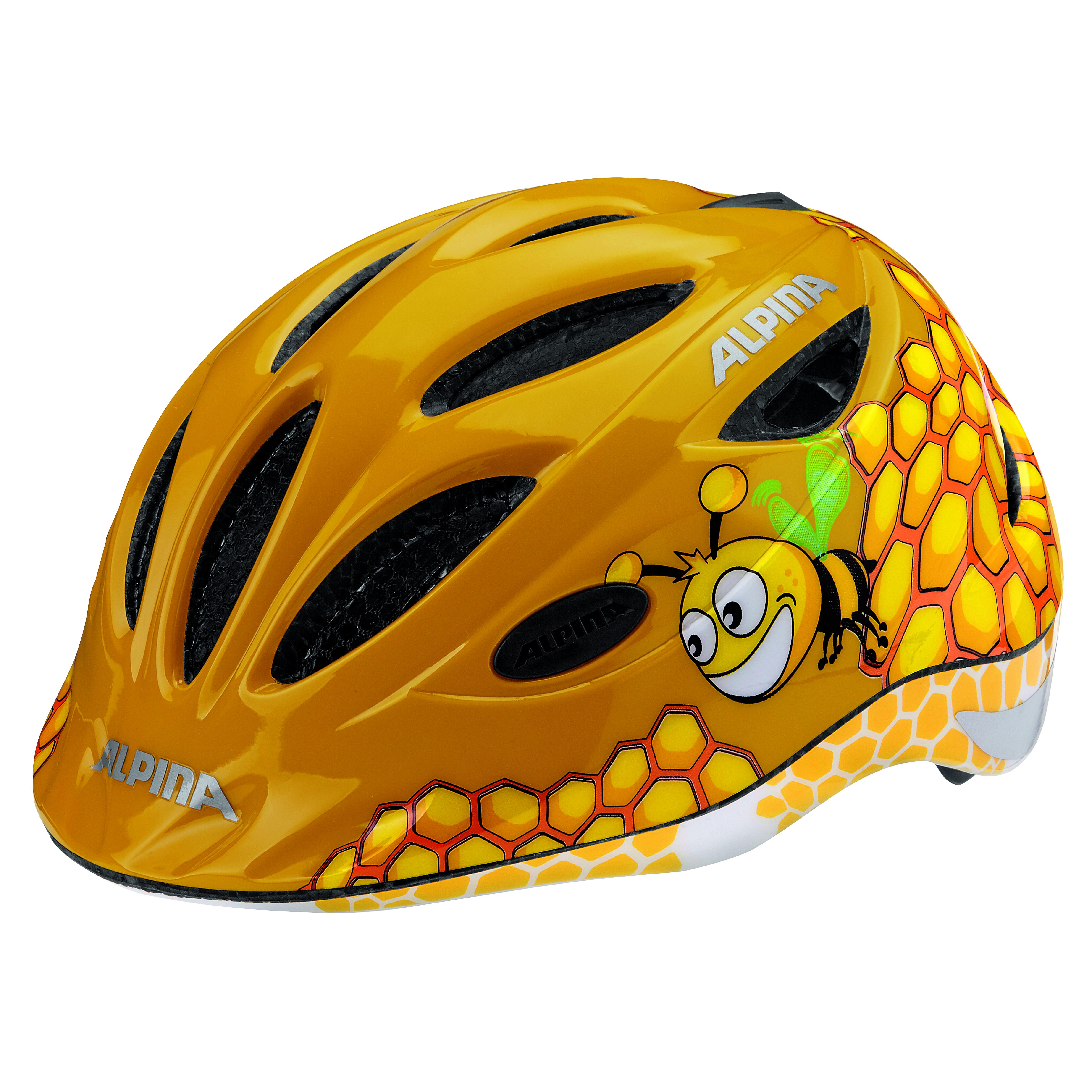 

Велошлем Alpina 2018 Gamma 2.0 Flash Honey Bee