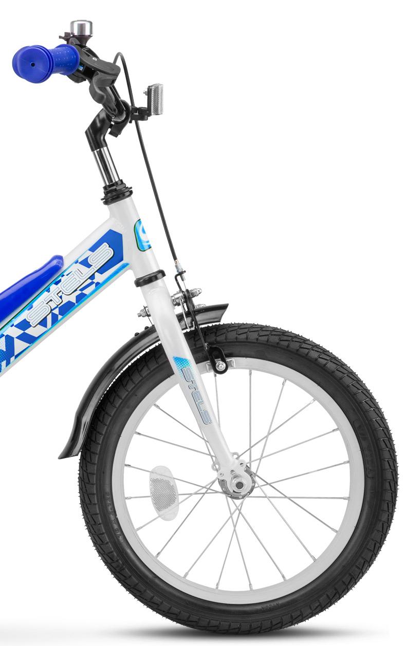 Велосипед Stels Jet 16 Z010 2019 Белый/Синий