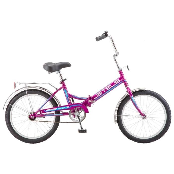 Велосипед Stels Pilot 410 20 2021 фиолетовый