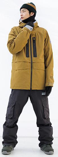 Куртка сноубордическая Volcom 2019-20 Stone Gore-Tex Caramel