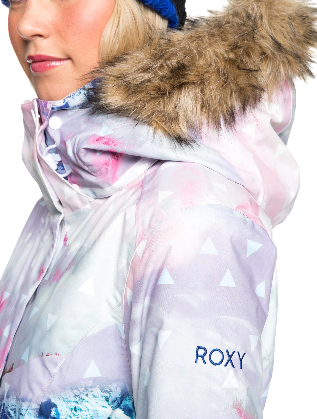 Куртка сноубордическая Roxy 2020-21 Jet Bright white pyrennes
