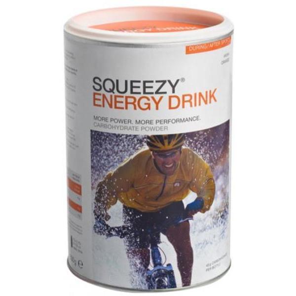 Изотоник SQUEEZY Energy Drink, с электролитами, 500 г, апельсин