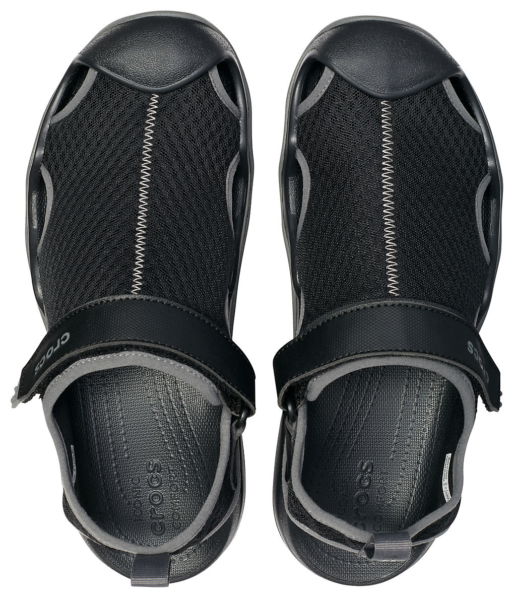Сандалии Crocs Swiftwater Mesh Deck Sandal Black
