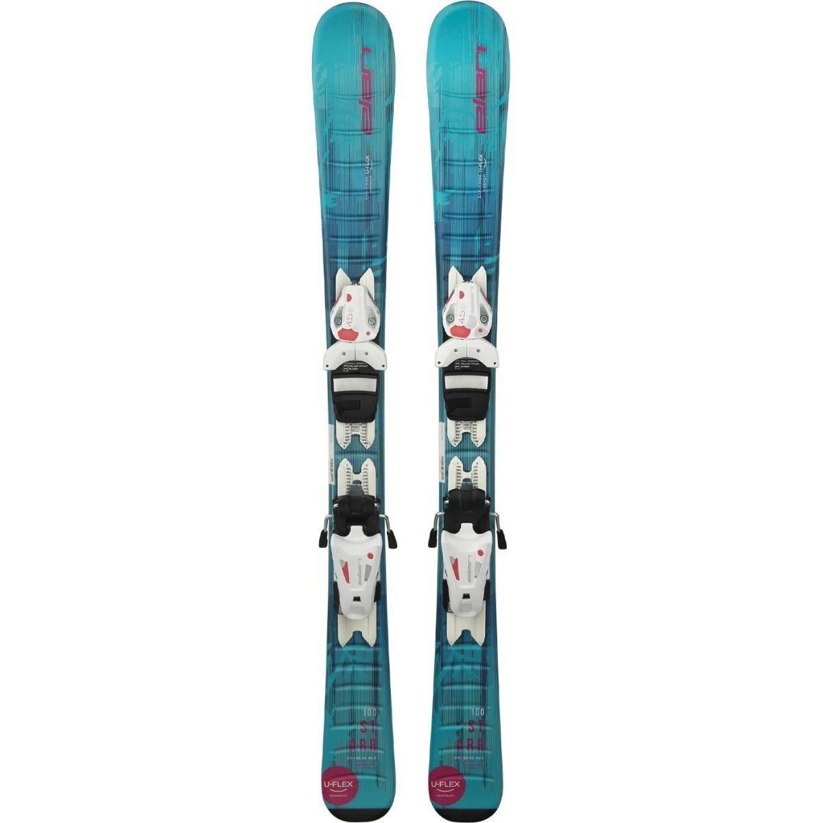 Горные лыжи с креплениями ELAN 2019-20 Starr QS 130-150 + EL 7.5 Shift