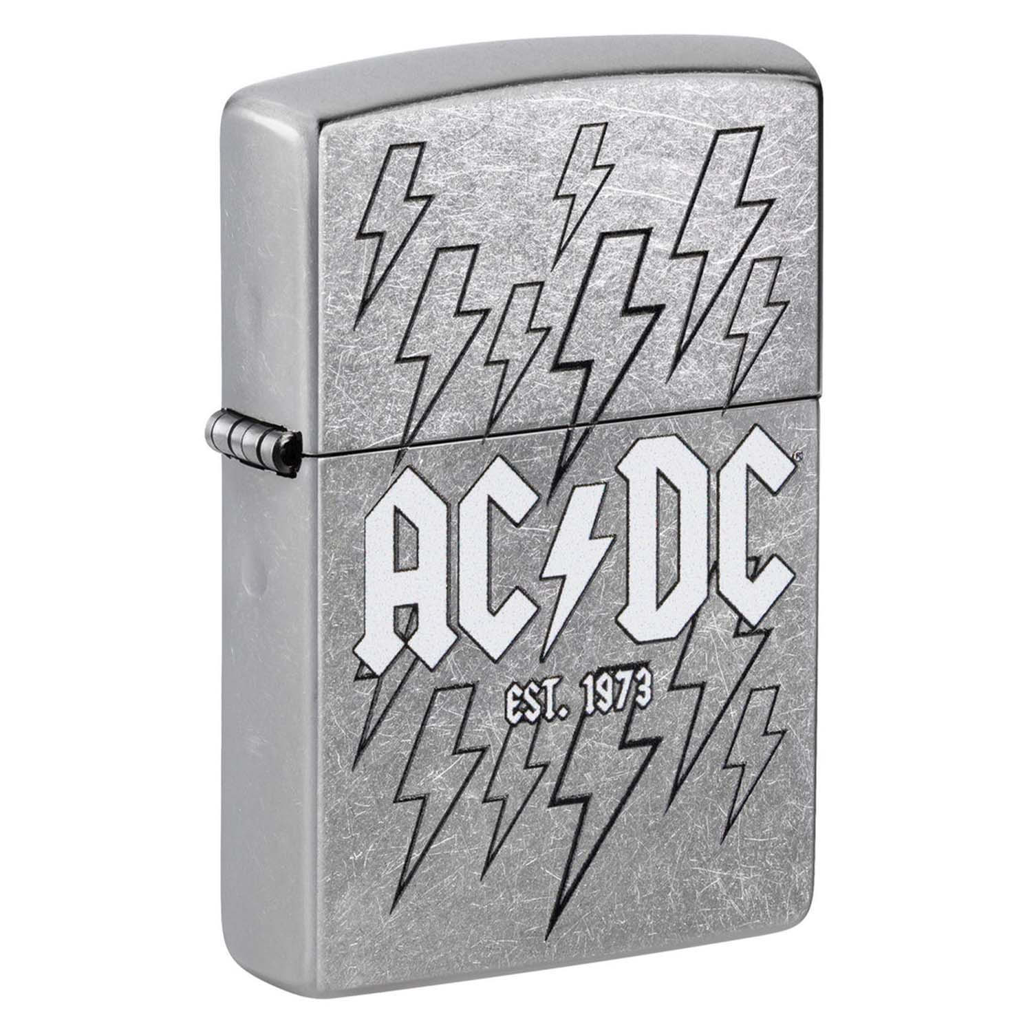Зажигалка Zippo AC/DC Серебристый
