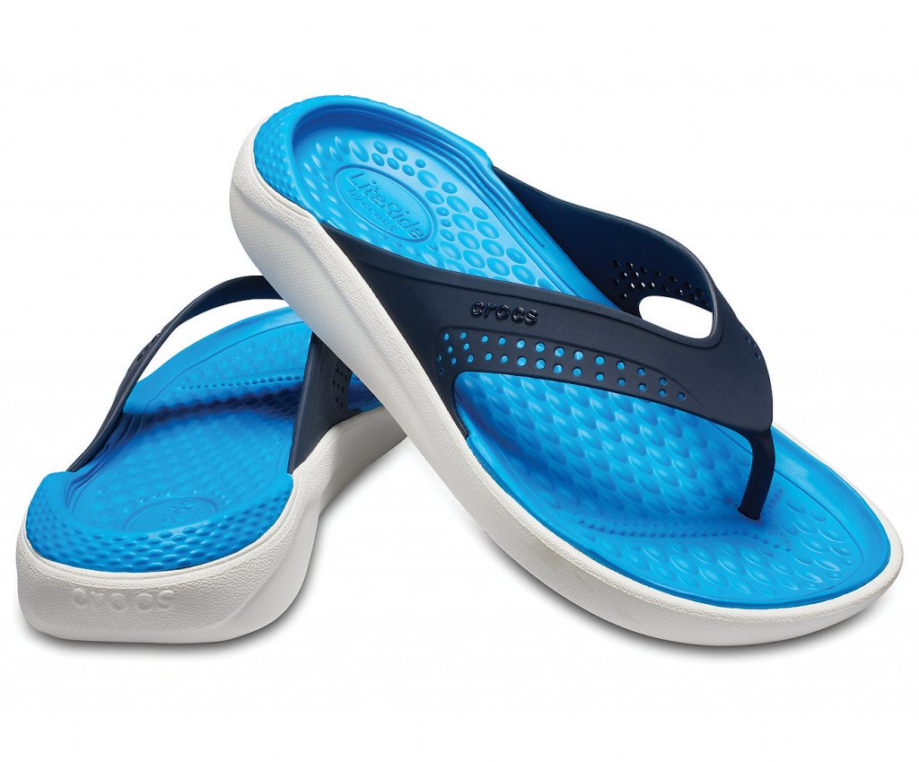 Сланцы Crocs LiteRide Flip Navy/White