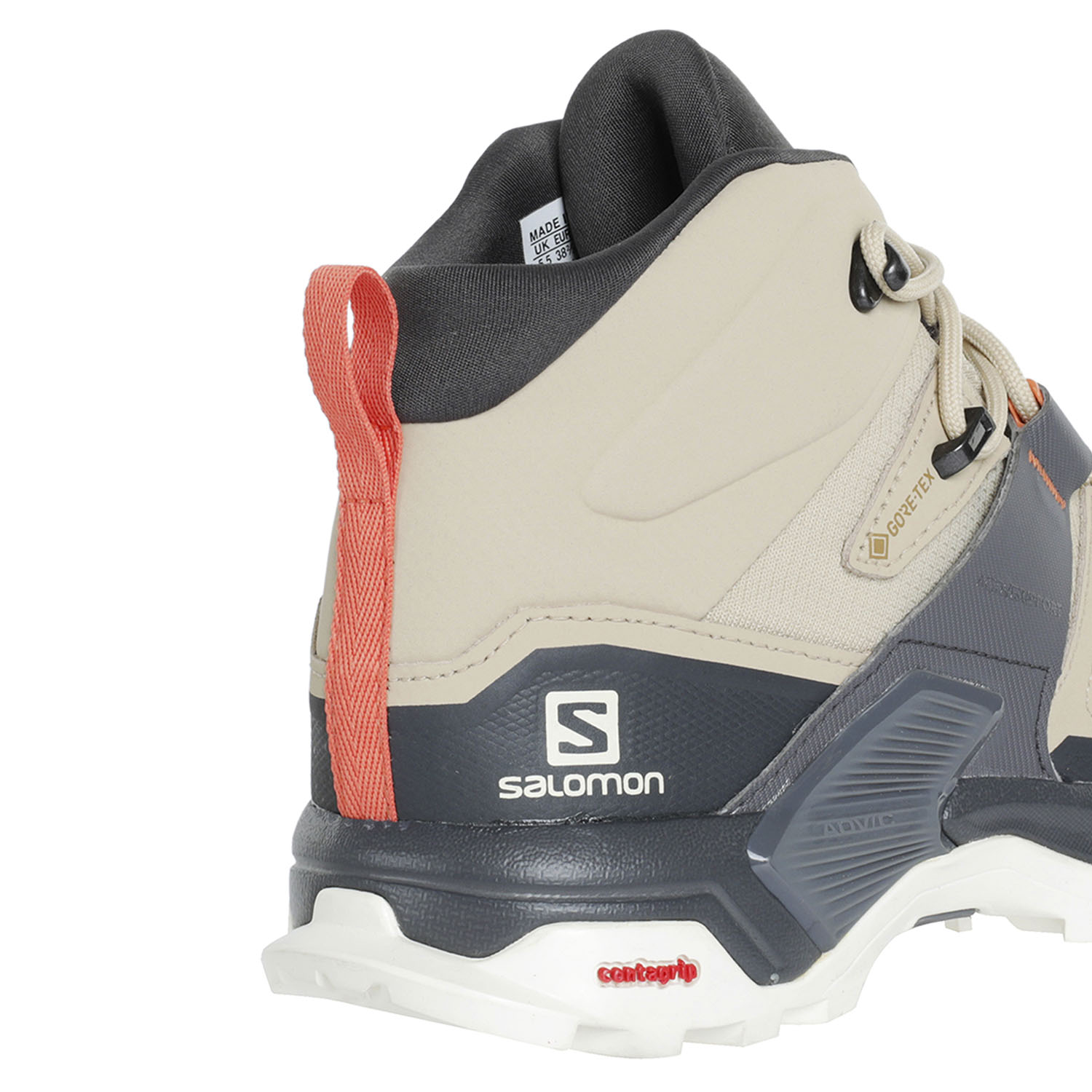 Ботинки SALOMON X Ultra 4 Mid Gtx W Safari/Mgnt/