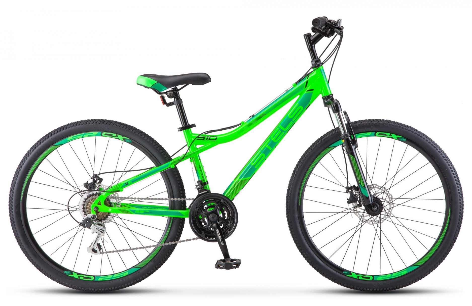 

Велосипед Stels Navigator 510 Md V010 26 2018 Neon Green