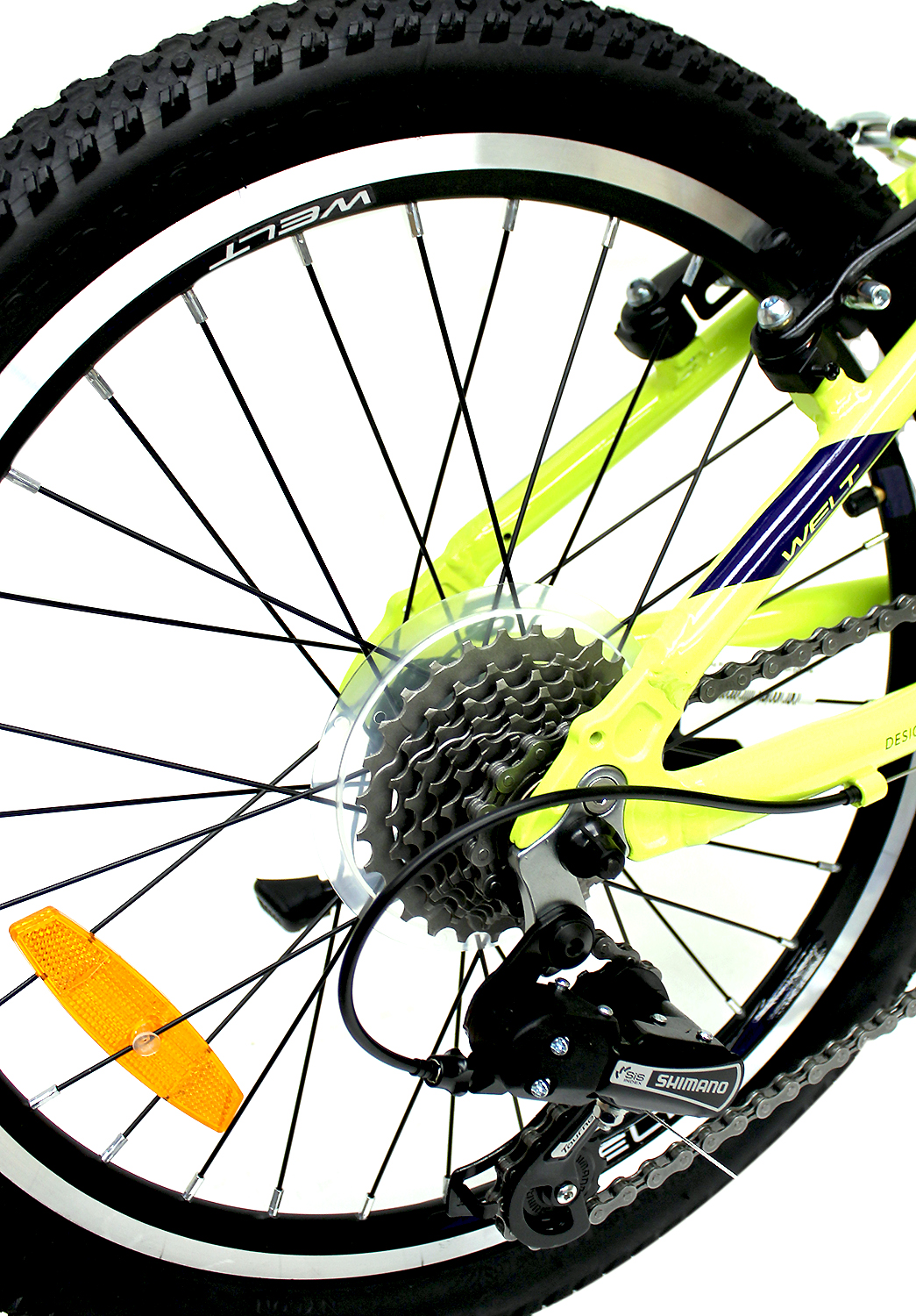 Велосипед Welt Peak 20 2021 Acid lemon