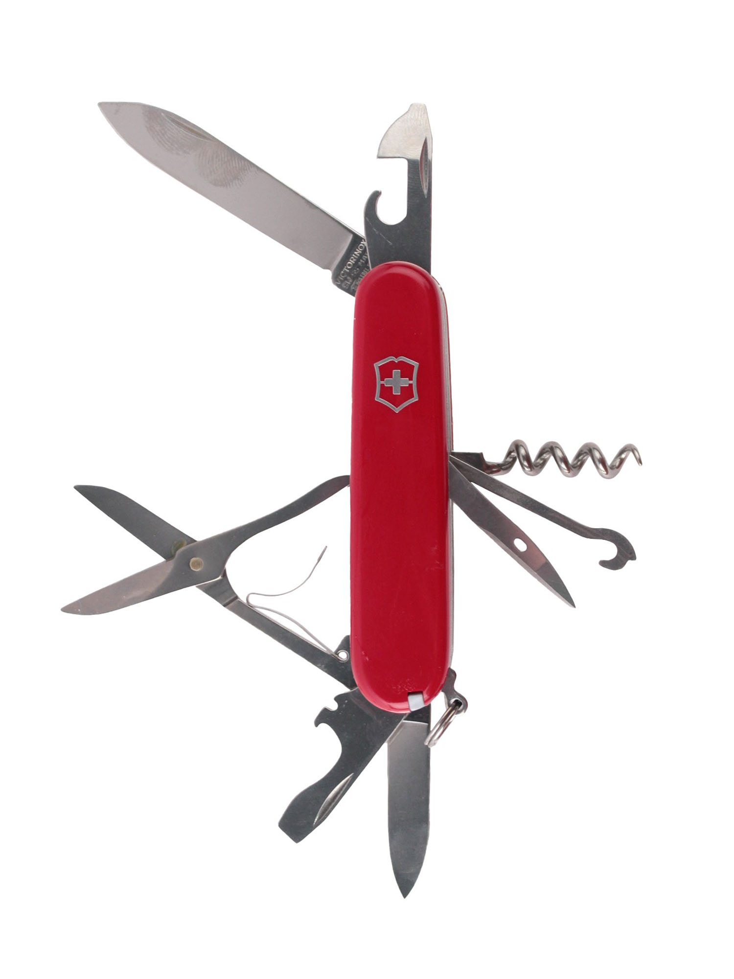 Нож Victorinox Mountaineer, 91 мм, 18 функций Красный