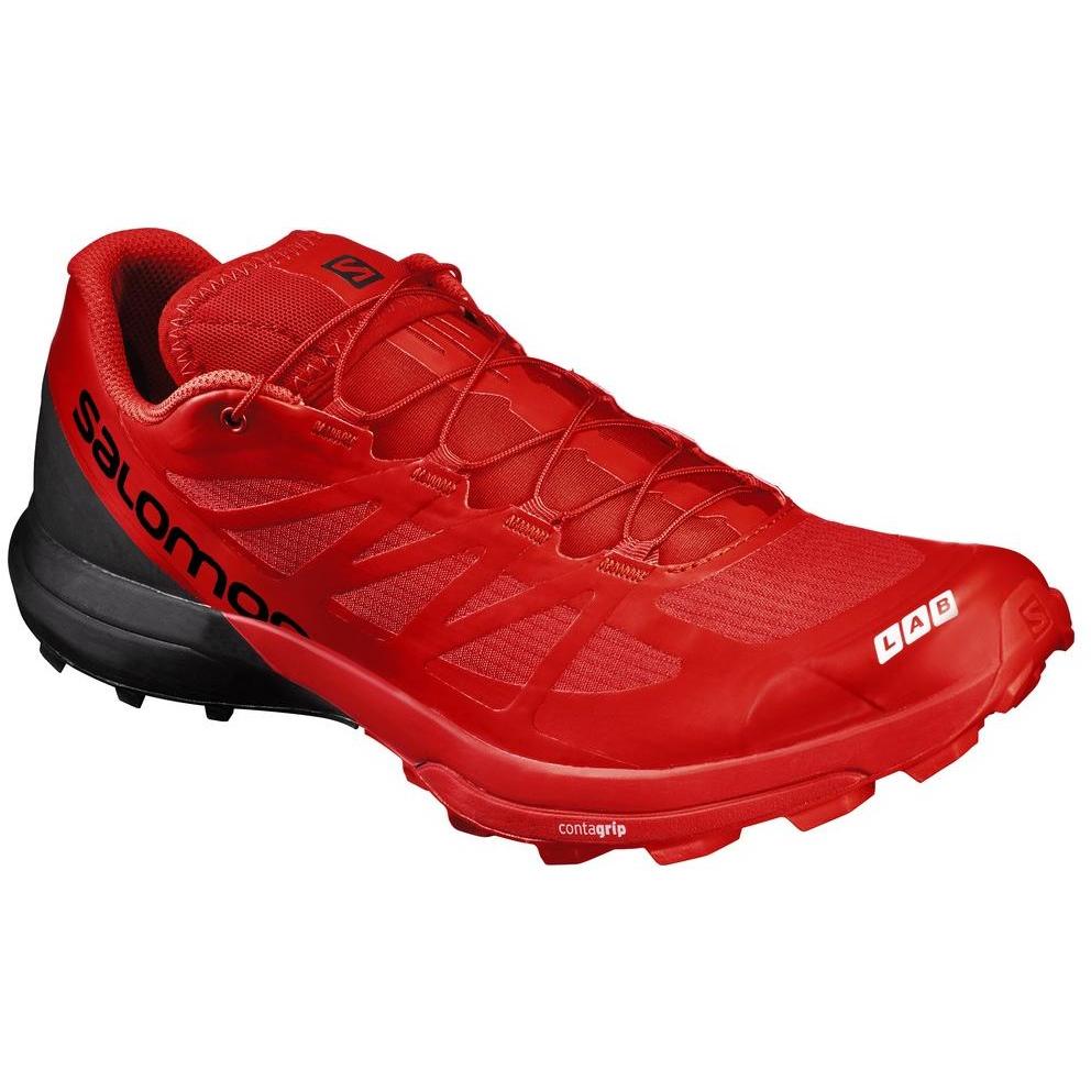 Беговые Кроссовки Для Xc Salomon 2018 S/lab Sense 6 Sg Racing Rd/black/wht