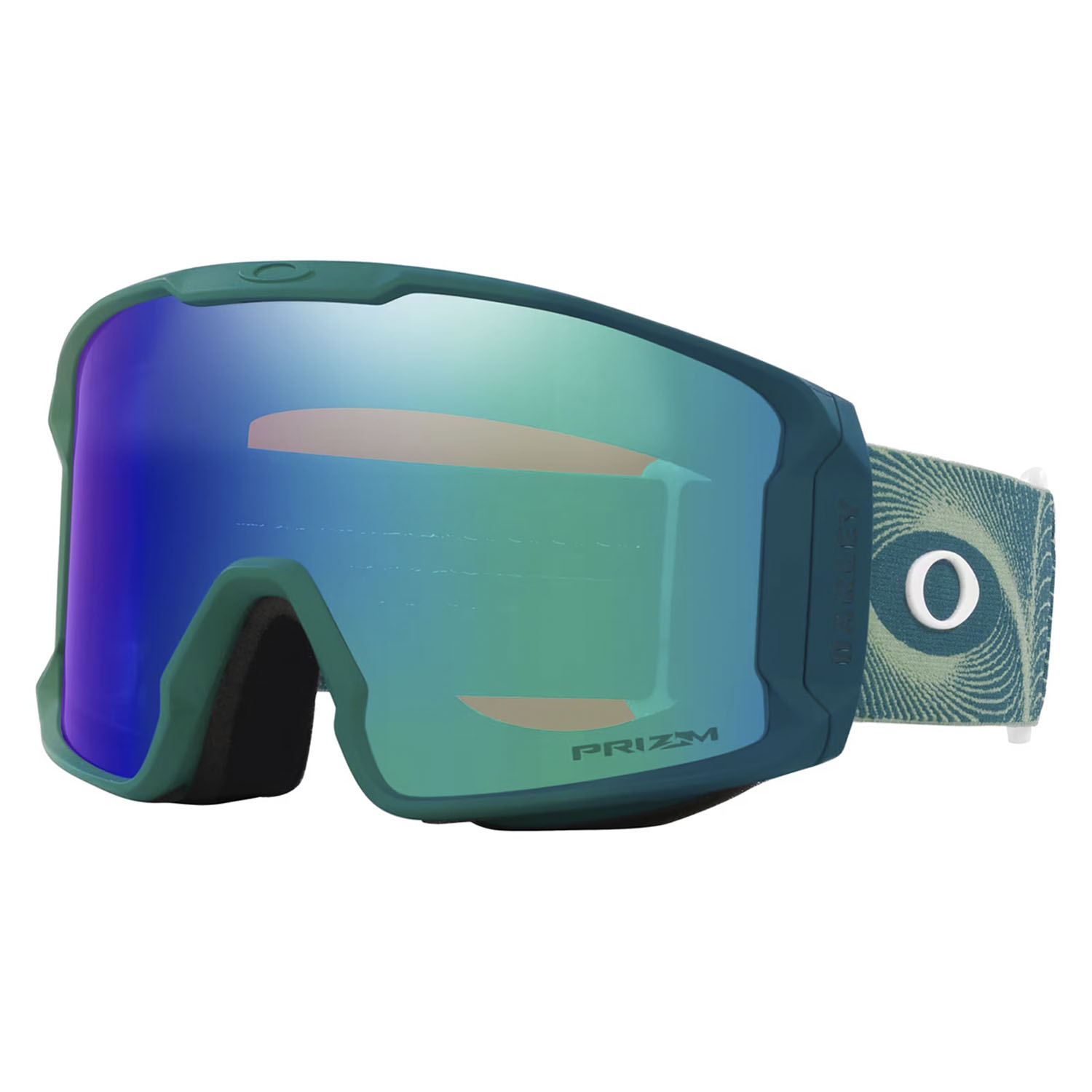 Очки горнолыжные Oakley Line Miner L Fraktel Navy/Prizm Argon Iridium