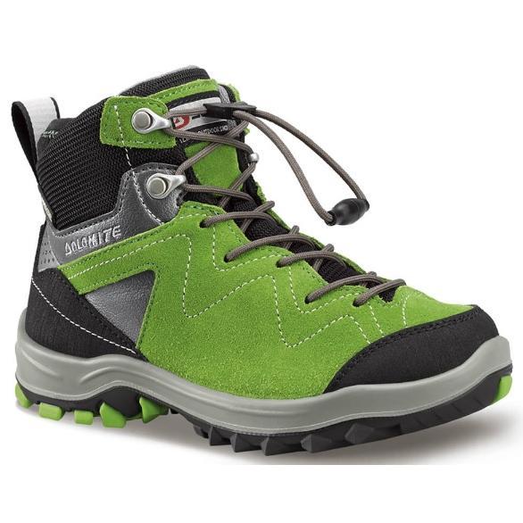 

Ботинки Для Хайкинга (Высокие) Dolomite 2018 Steinbock Kid Gtx Bright Green