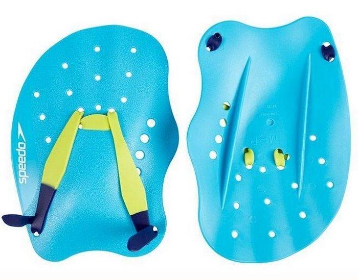 Лопатки для плавания Speedo Tech Paddle Голубой/Зеленый